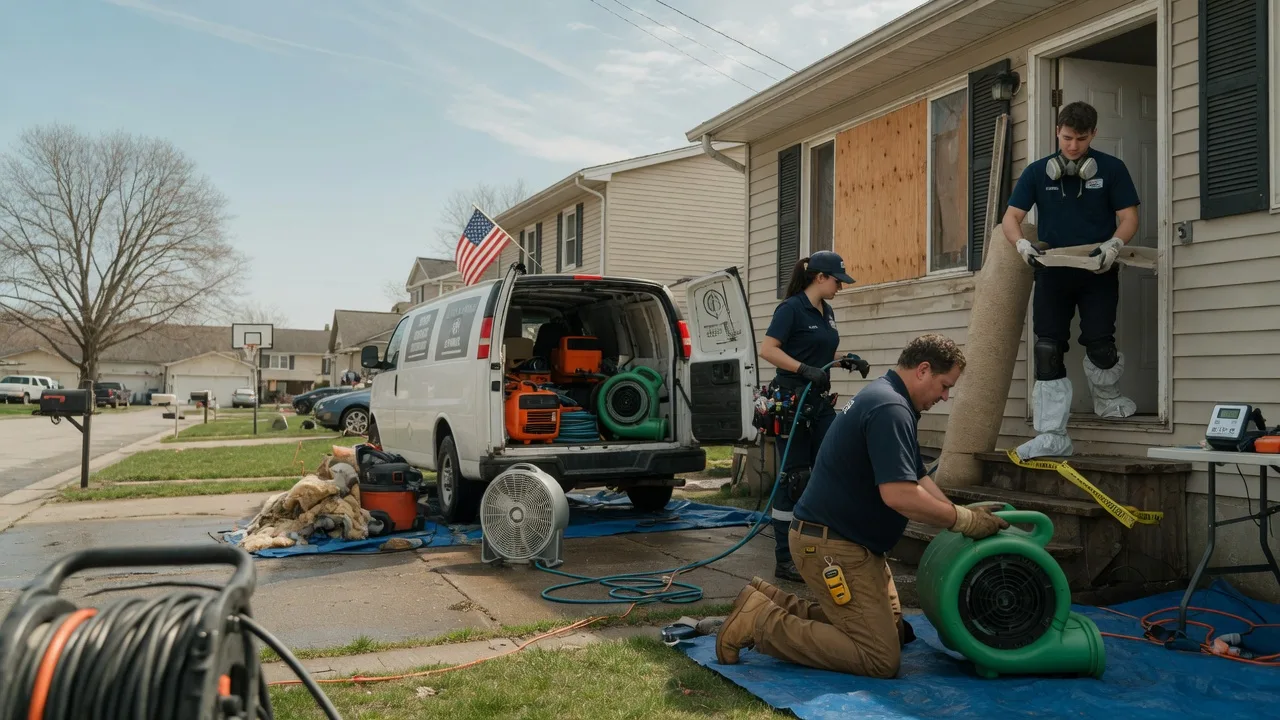 Water Damage Restoration in Marquette, IA near me